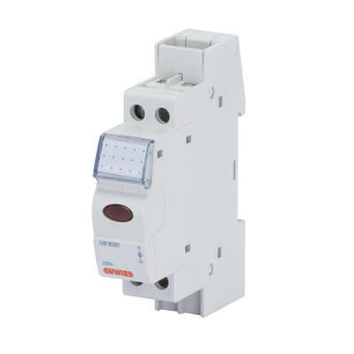 LÀMPARA DE SEÑALIZACIÓN - SIMPLE - AZUL - 230V - 1 MÓDULO