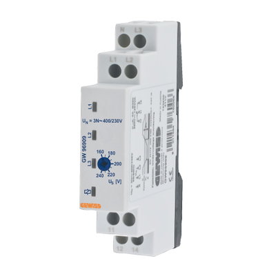 RELE' DE CONTROL DE SUBTENSIÓN TRIFÁSICO - 230/400V ac - 1 MÓDULO