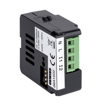 INTERFAZ DE CONTACTO - 2 CANALES - 230V - ZIGBEE