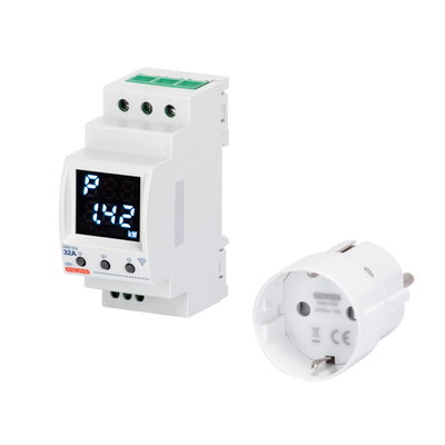 KIT PREMONTADO P-COMFORT RF ZIGBEE Y CLAVIJA INTELIGENTE - 1 CLAVIJA INTELIGENTE