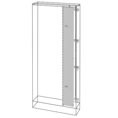 COMPARTIMENTO INTERNO - QDX 630 L - PARA ESTRUCTURAS 850X1200X300MM