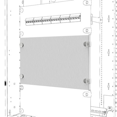 PANEL FRONTAL CIEGO - QDX - 850X300Â MM