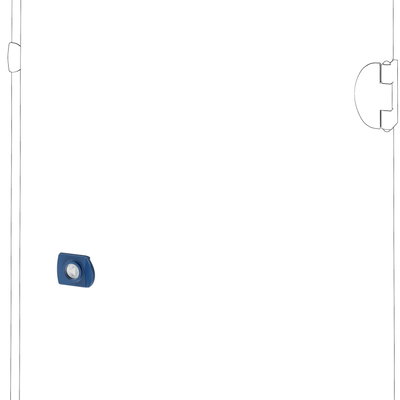 CERRADURA DE RECAMBIO - QDX 630/1600 H - PARA PUERTA DE COMPARTIMENTO EXTERNO
