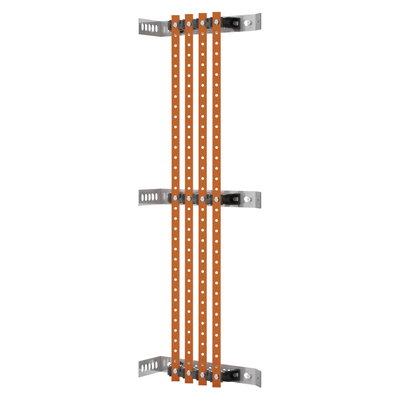 PAR DE SOPORTES DE BARRAS - PARA BARRAS PLANAS 25x4-30x5 - 250-400Â A - PARA ESTRUCTURAS D=200-300 - COMPARTIMENTO EXTERNO - PARA QDX 630L