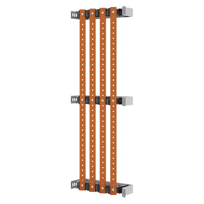 PAR DE SOPORTES DE BARRAS - PARA BARRAS PLANAS 30x10 - 630Â A - PARA ESTRUCTURAS D=300 - COMPARTIMENTO EXTERNO - PARA QDX 630L