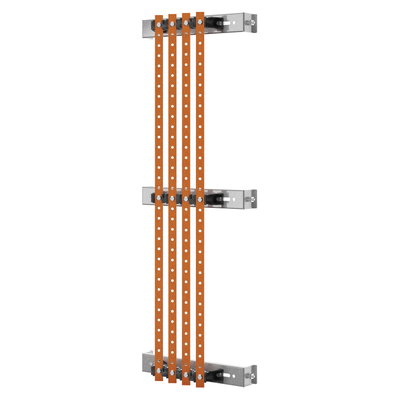 PAR DE SOPORTES DE BARRAS - PARA BARRAS PLANAS 20x5-30x5 - 250-400Â A - PARA ESTRUCTURAS D=250-400 - COMPARTIMENTO EXTERNO - PARA QDX 630H