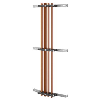 PAR DE SOPORTES DE BARRAS - PARA BARRAS PERFILADAS - 800-1250-1600Â A - PARA ESTRUCTURAS D=600-800 - ESTRUCTURAS L=850 - PARA QDX 1600H
