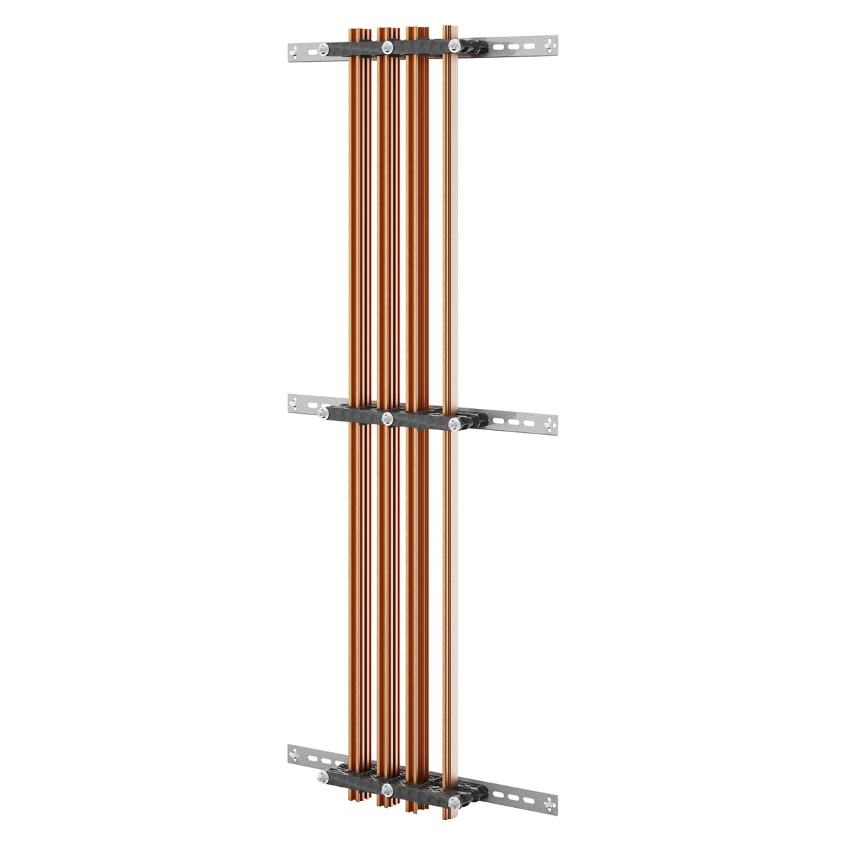 PAR DE SOPORTES DE BARRAS - PARA BARRAS PERFILADAS 800-1250-1600Â A - PARA ESTRUCTURAS D=800 - COMPARTIMENTO LATERAL EXTERNO - PARA QDX 1600H