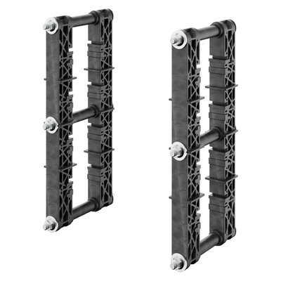 PAR DE SOPORTES DE BARRAS - PARA BARRAS PLANAS 60x5-100x5-100x10 - 800-1250-1600Â A - PARA ESTRUCTURAS D=600-800 - PARA QDX 1600H