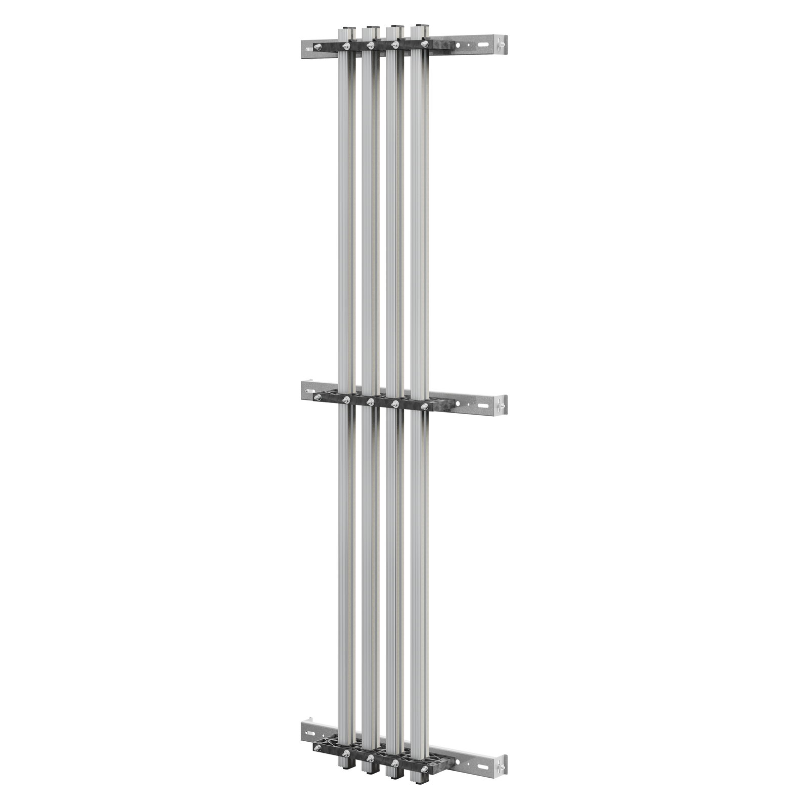 PAR DE SOPORTES DE BARRAS - PARA BARRAS PERFILADAS DE ALUMINIO - 630-800Â A - PARA ESTRUCTURAS D=600-800 - ESTRUCTURAS L=600 - PARA QDX 1600H