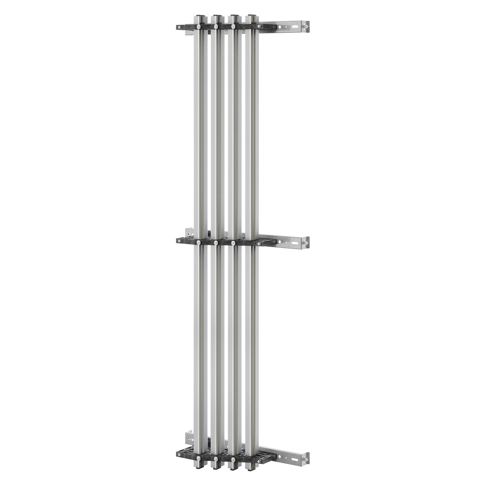 PAR DE SOPORTES DE BARRAS - PARA BARRAS PERFILADAS DE ALUMINIO - 1250-1600Â A - PARA ESTRUCTURAS D=600-800 - ESTRUCTURAS L=600 - PARA QDX 1600H