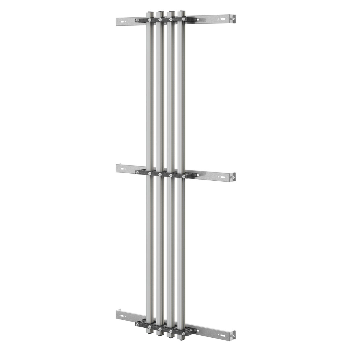 PAR DE SOPORTES DE BARRAS - PARA BARRAS PERFILADAS DE ALUMINIO - 630-800Â A - PARA ESTRUCTURAS D=600-800 - ESTRUCTURAS L=850 - PARA QDX 1600H