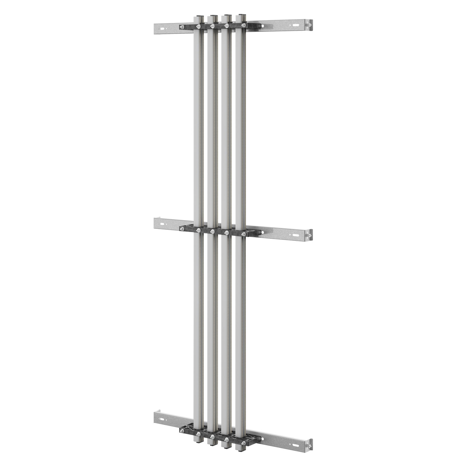 PAR DE SOPORTES DE BARRAS - PARA BARRAS PERFILADAS DE ALUMINIO - 630-800Â A - PARA ESTRUCTURAS D=600-800 - ESTRUCTURAS L=850 - PARA QDX 1600H