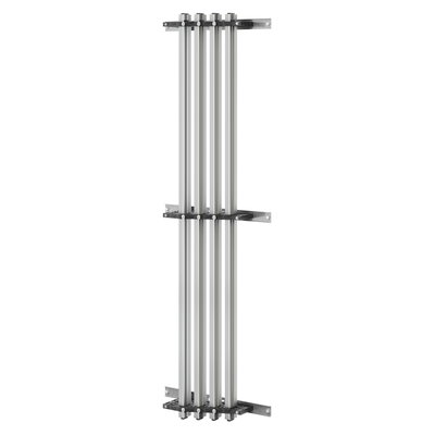 PAR DE SOPORTES DE BARRAS - PARA BARRAS PERFILADAS DE ALUMINIO - 1250-1600Â A - PARA ESTRUCTURAS D=600 - COMPARTIMENTO LATERAL EXTERNO - PARA QDX 1600H