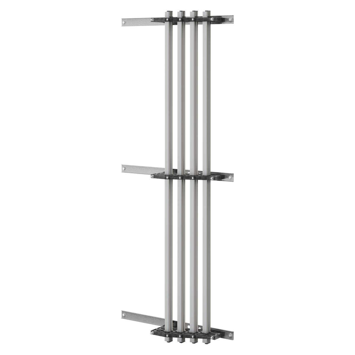 PAR DE SOPORTES DE BARRAS - PARA BARRAS PERFILADAS DE ALUMINIO - 630-800Â A - PARA ESTRUCTURAS D=800 - COMPARTIMENTO LATERAL EXTERNO - PARA QDX 1600H