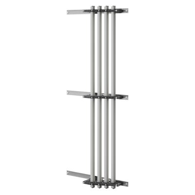 PAR DE SOPORTES DE BARRAS - PARA BARRAS PERFILADAS DE ALUMINIO - 630-800Â A - PARA ESTRUCTURAS D=800 - COMPARTIMENTO LATERAL EXTERNO - PARA QDX 1600H