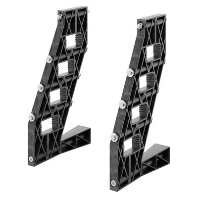 PAR DE SOPORTES DE BARRAS - PARA BARRAS PERFILADAS DE ALUMINIO - 1250-1600Â A - PARA ESTRUCTURAS D=600-800 - PARA QDX 1600H
