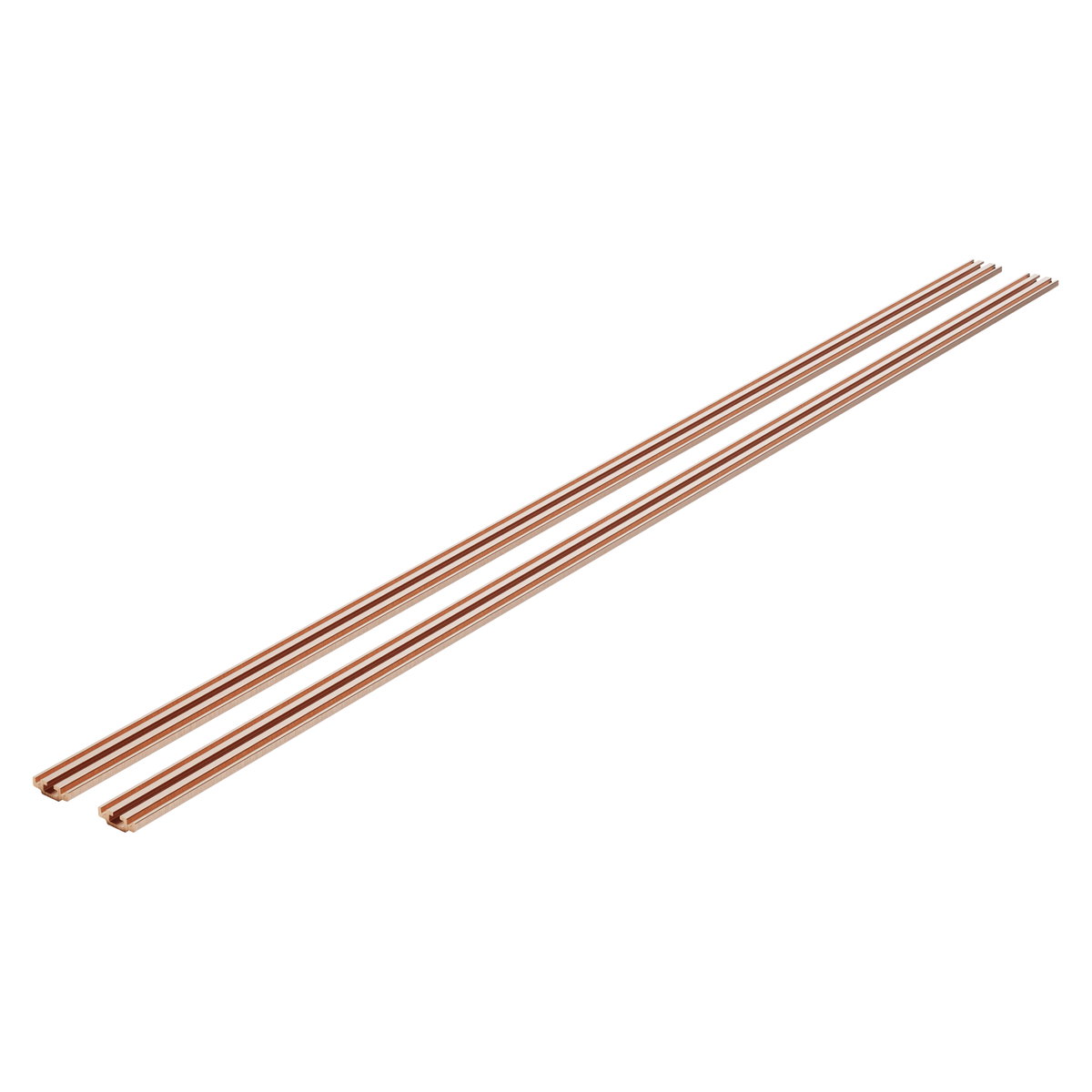 PAR DE BARRAS PERFILADAS 50x30 - DE COBRE - 800Â A - PARA QDX 1600H