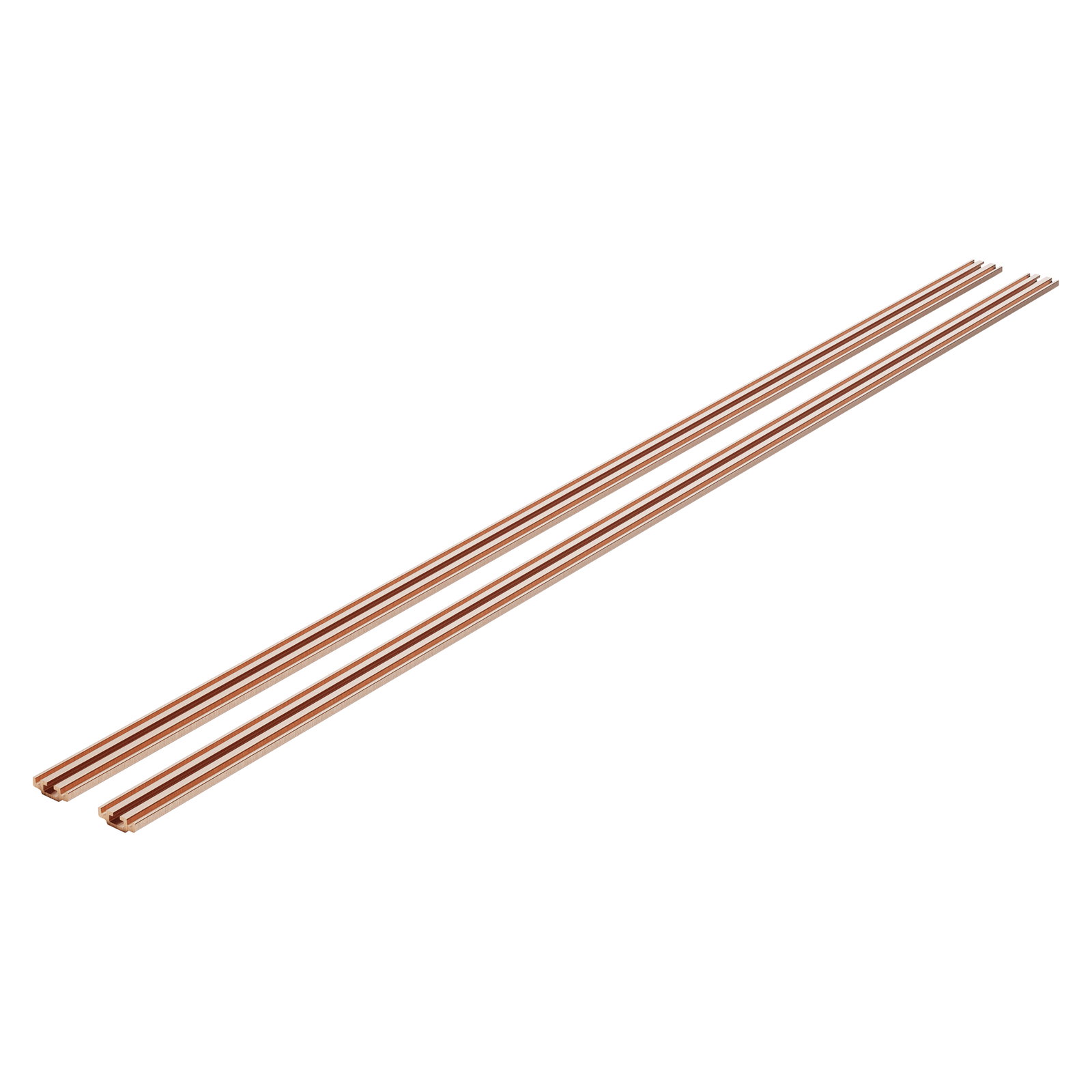 PAR DE BARRAS PERFILADAS 50x30 - DE COBRE - 800Â A - PARA QDX 1600H