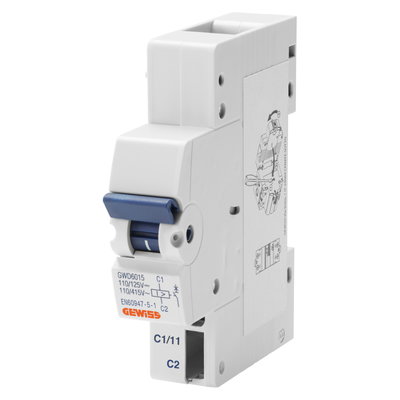 BOBINA DE DISPARO AMISION DE CORRIENTE - IDP 25-100A 2-4P 110-125V dc- 110-415C ac - 1 MODULÓ