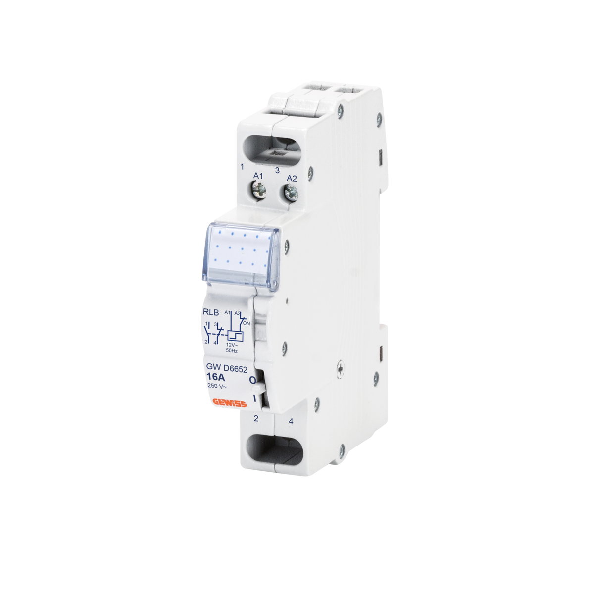 TELERRUPTOR - 16A - 1NA 12V ac - 1 MÓDULO