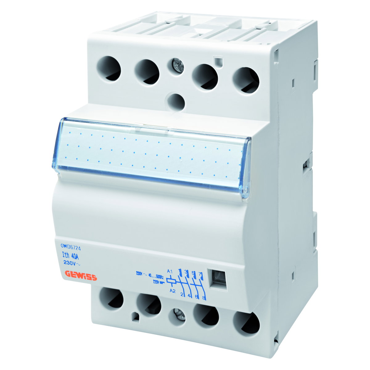 CONTACTOR CTR - 63A 4NC 230V - 3 MÓDULOS