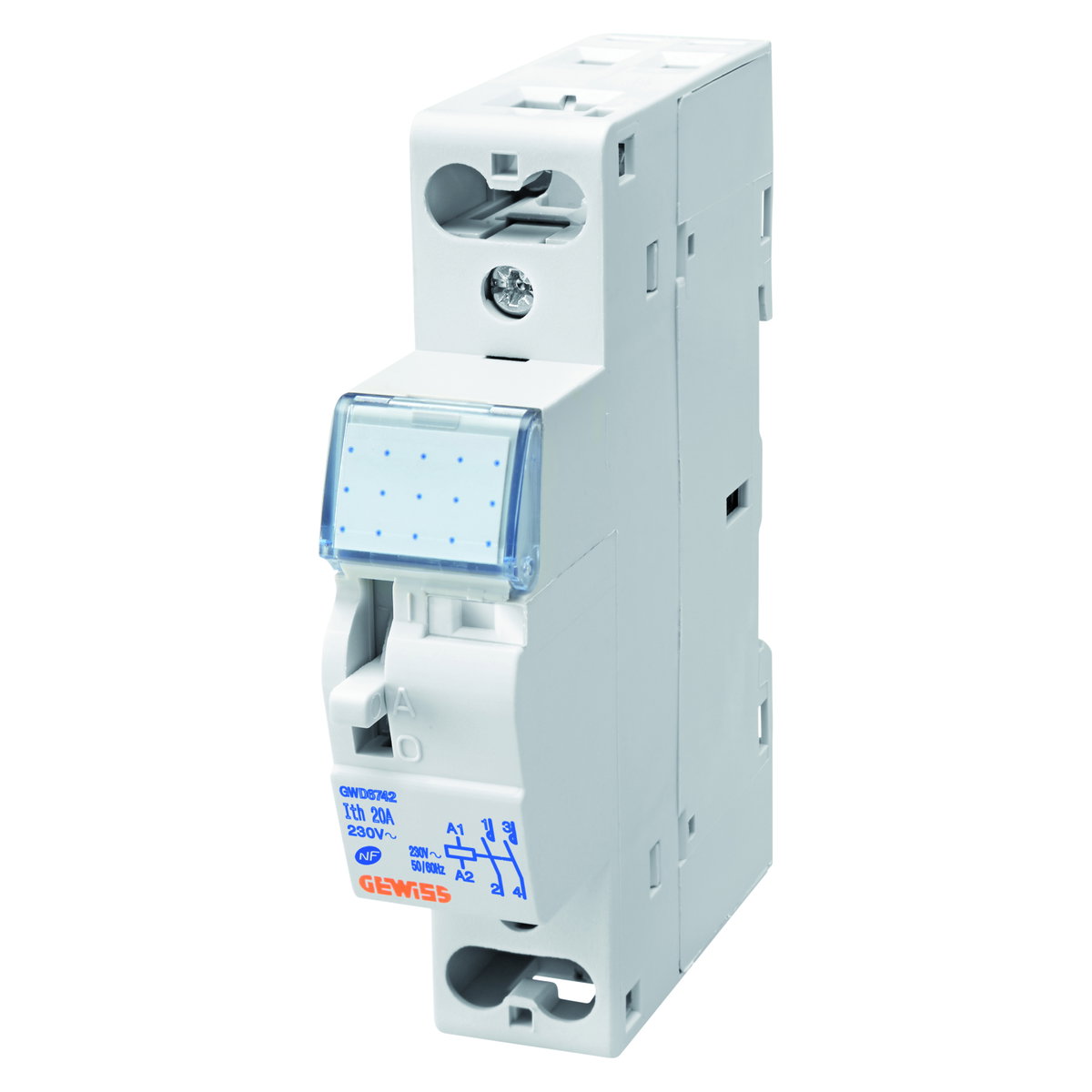 CONTACTOR CTRM - 20A 1NA+1NC 230V - 1 MODULÓ