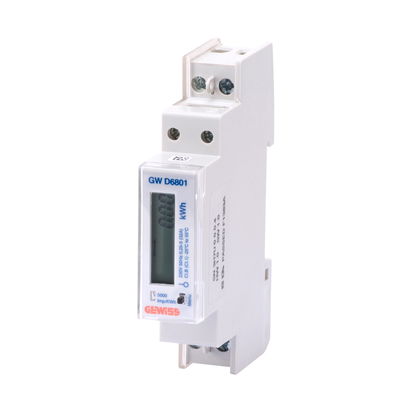CONTADOR DE ENERGÍA DE LECTURA DIRECTA - MID - MONOFÁSICO - DIGITAL - 40A - IP20 - 1 MÓDULO DIN