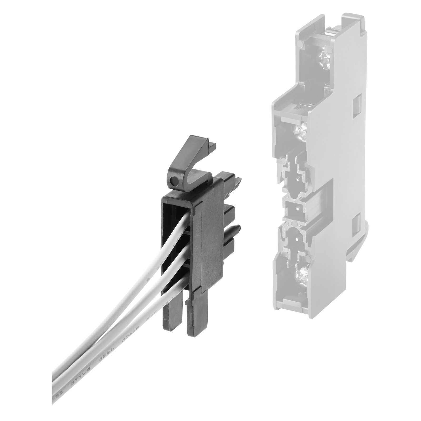 CLAVIJA PARA ACCESORIOS INTERIORES MONTADOS SOBRE MCCB DESMONTABLES - PARA MSXE/M1000 - PARA CONTACTO AUXILIAR