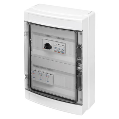 CUADRO 2 STRINGS PRECABLEADO - 1000V DC - 32A - 2x12 MÓDULOS