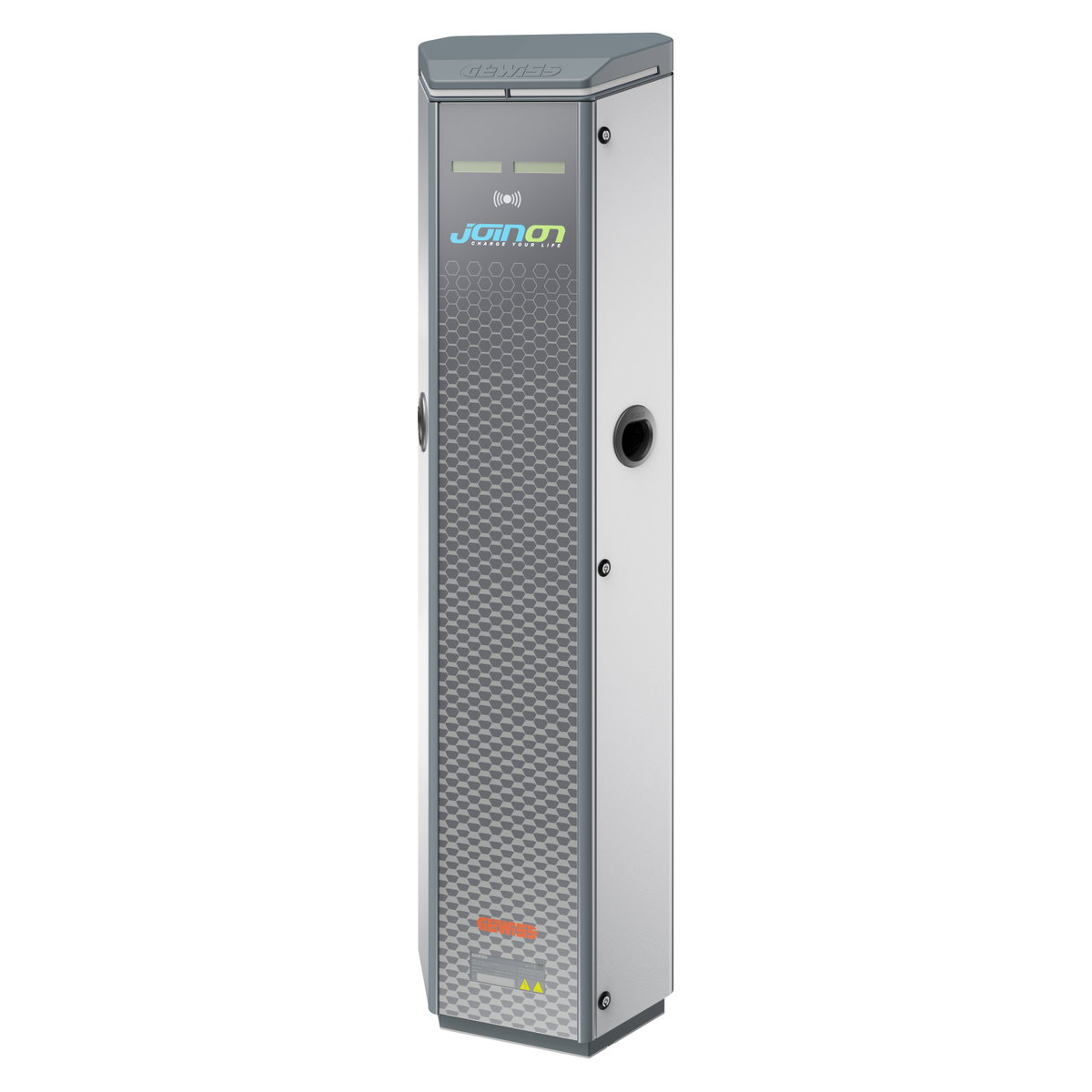 COLUMNA I-ON - PUNTO DE RECARGA DE MONTAJE SOBRE SUELO - CLOUD OCCP 1.6 - KIT ETHERNET + MODEM 4G - 7,4 + 7,4 kW - IP55