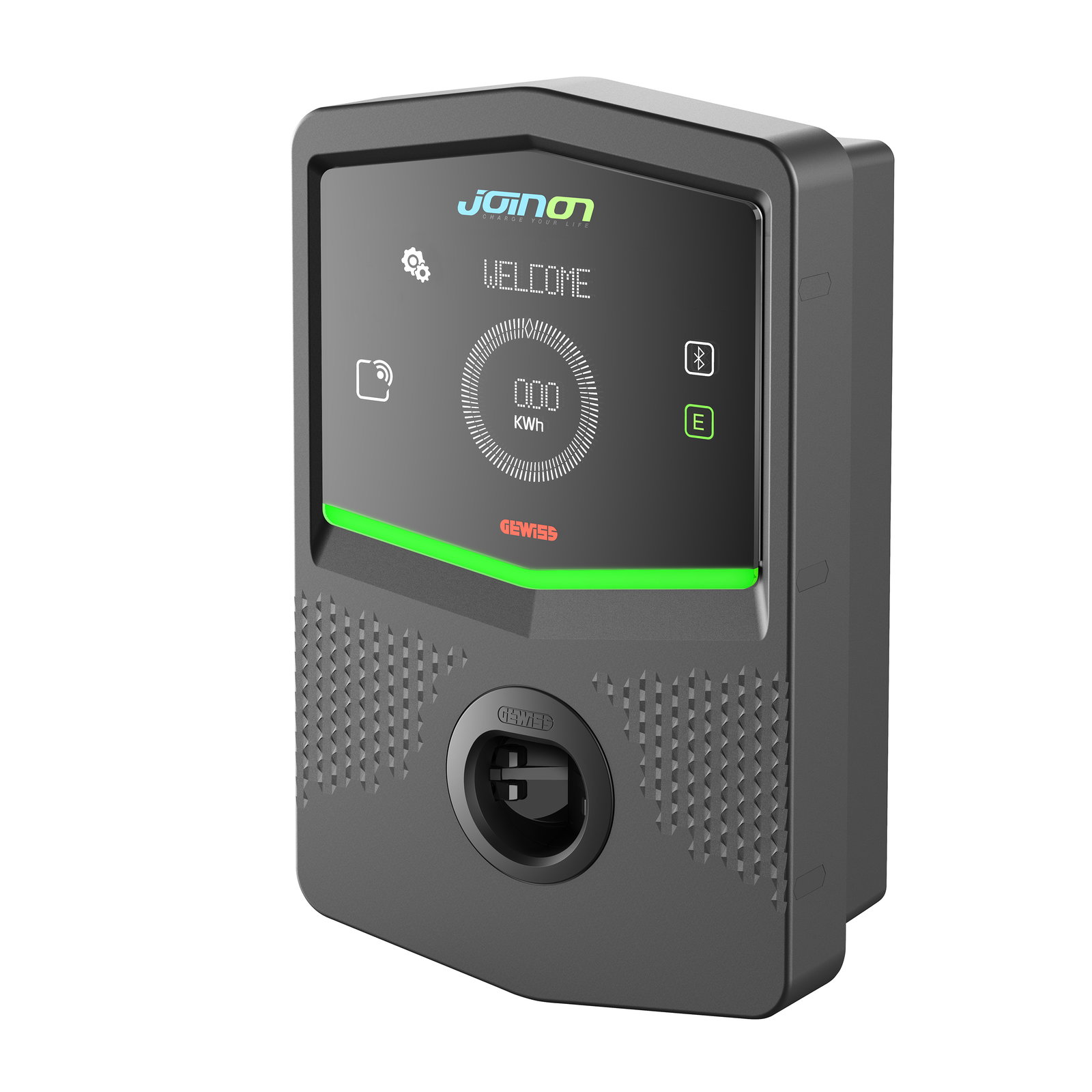 I-CON PREMIUM - UNIDAD DE CARGA DE PARED - SOFTWARE EN LA NUBE OCPP 1.6 Y APP - ETHERNET - TIPO 2 ANTIVANDÁLICA CON OBTURADOR - 7.4 KW - IP55