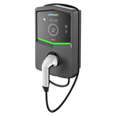 I-CON PREMIUM - UNIDAD DE CARGA DE PARED - AUTOSTART DLM + BLUETOOTH + RETROILUMINACIÓN - TIPO 2 MÓVIL CON CABLE - 7.4 KW - IP55