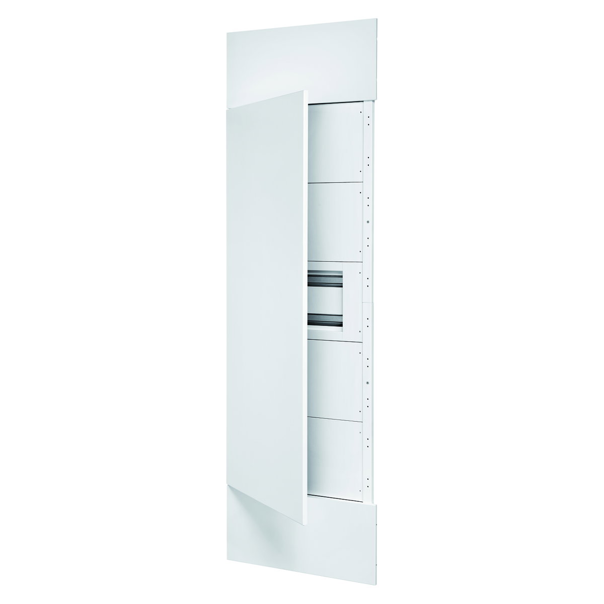 DOMO CENTER - KIT FRONTAL - PORTA METÁLLICOS - 1 PANEL TRUQUELADO 40 MÓDULOS - H.2700 - BLANCO RAL 9003