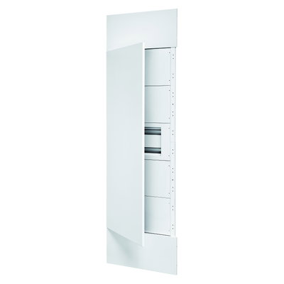 DOMO CENTER - KIT FRONTAL - PORTA METÁLLICOS - 1 PANEL TRUQUELADO 40 MÓDULOS - H.2700 - BLANCO RAL 9003