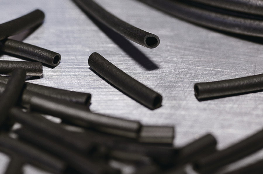 Mangas de Cloropreno, 30x4 mm, preto