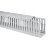 Calhas HelaDuct HTWD-HF, 25x60 mm, sem halogéneo, cinzento