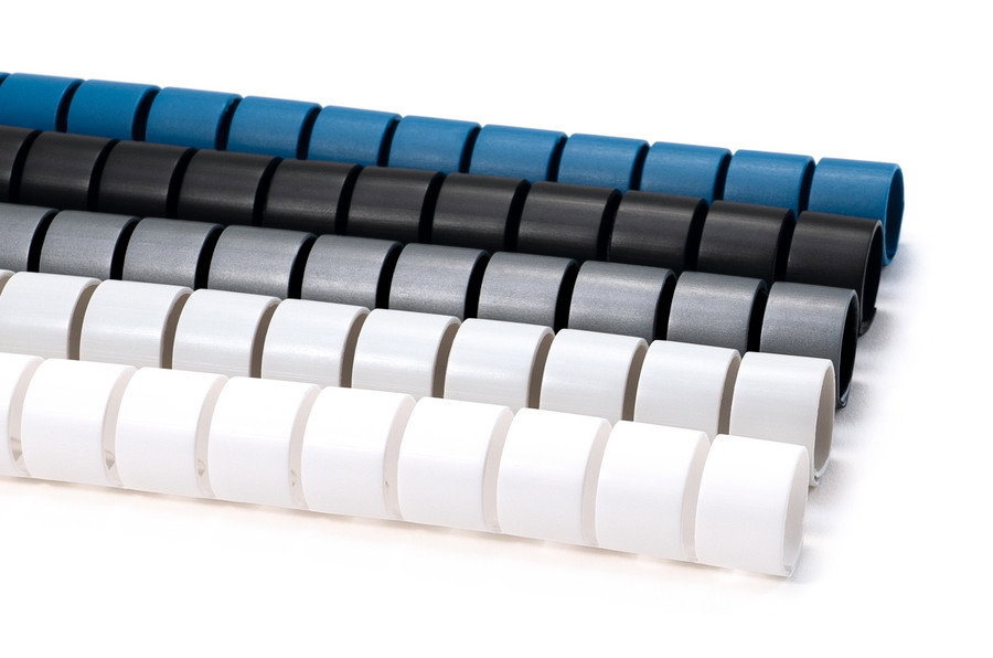 Organizador de Cabos Helawrap, 23 - 27 mm, PP, preto, 25 m + ferramenta de aplicação – Imagem 2 de 11