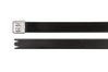 Abraçadeiras de fecho por Bola Totalmente Revestida, 521x12,3 mm preto