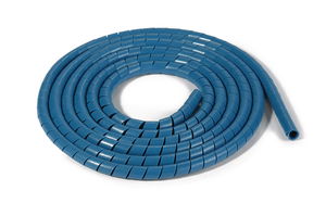 Fita espiral detectável, 30 m, azul, ø 1.5mm