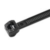Abraçadeiras com Dentado Externo para Alta Temperatura 105ºC ,200x3,4 mm, preto