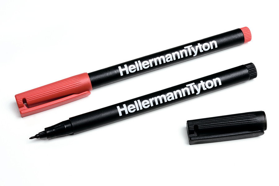 Marcador indelével T82, preto – Imagem 3 de 5