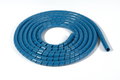 Fita espiral detectável, 30 m, azul, ø 9mm