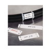 Placas para marcação de feixes de cabos, 44x19 mm, transparente