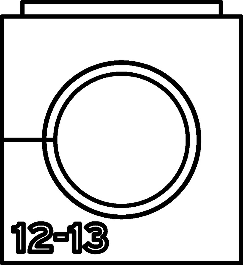 VarioPlate Passa Cabos Pequeno (S) Simples 12 -13 mm – Imagem 8 de 9