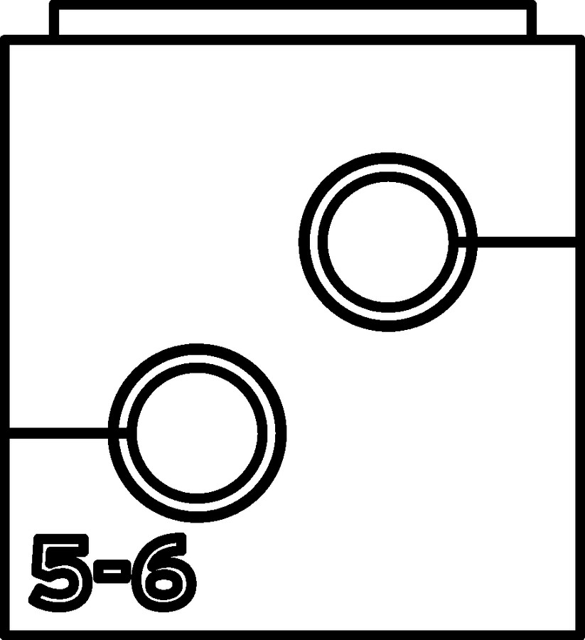 VarioPlate Passa Cabos Pequeno (S) Duplo 5 -6 mm – Imagem 8 de 9