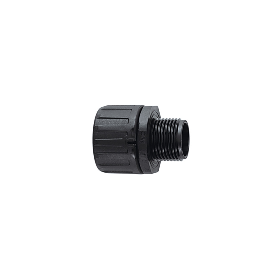 Bucim reto com rosca externa fixa, IP66, ø34 mm, M32
