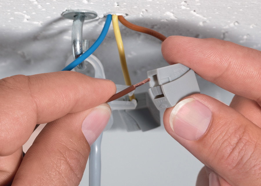 HelaCon Lux, Ligadores - Para instalação de iluminação, 3 condutores, branco – Imagem 4 de 10