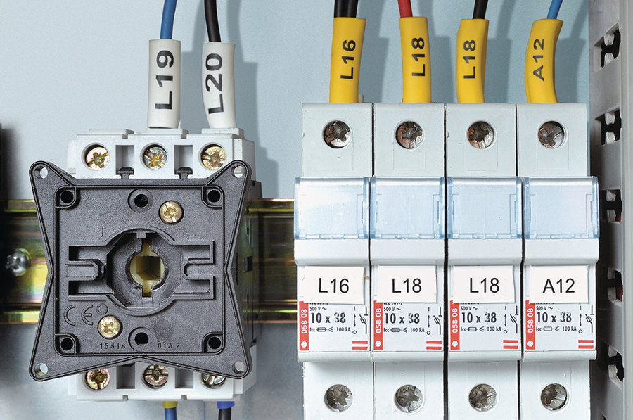 TULT - 3:1, Marcadores termorretráteis, (12/4 mm), Tubo contínuo, transferência térmica, amarelo, 54m/caixa = 3 rolos – Imagem 4 de 8