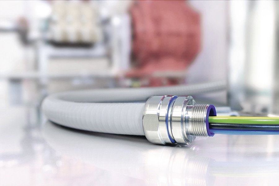 Tubo PSRSC reforçados com espiral, ø32mm, cinzento, 30 m – Imagem 2 de 4